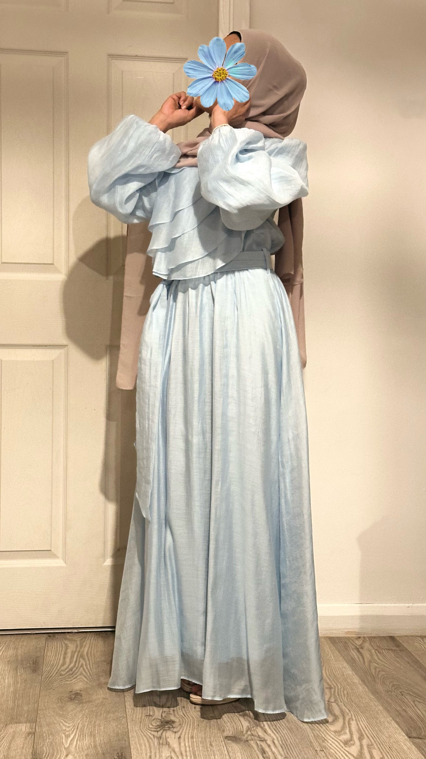 Ruffle Top Dress