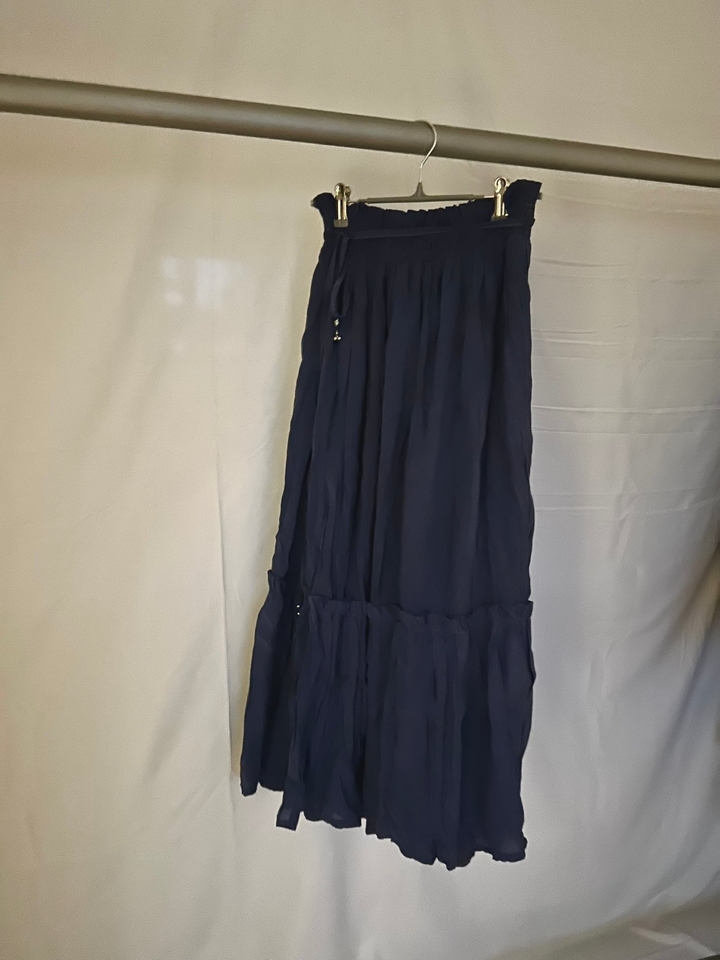Crimped Skirt Co-ord Set