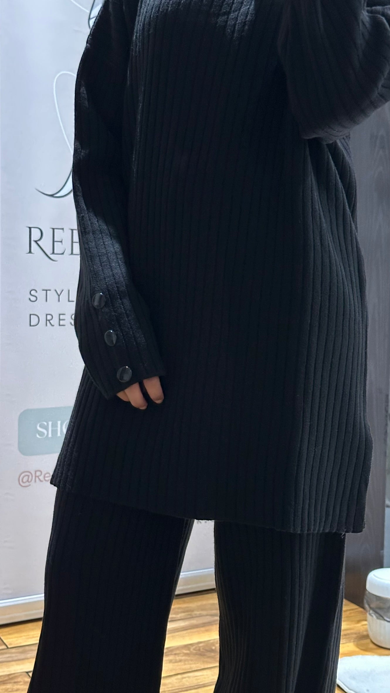 Rib Knitted Co-ord Set