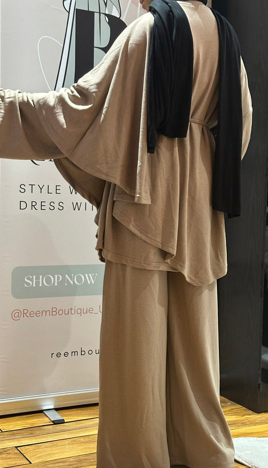 Poncho Soft Cotton Co-ord Set