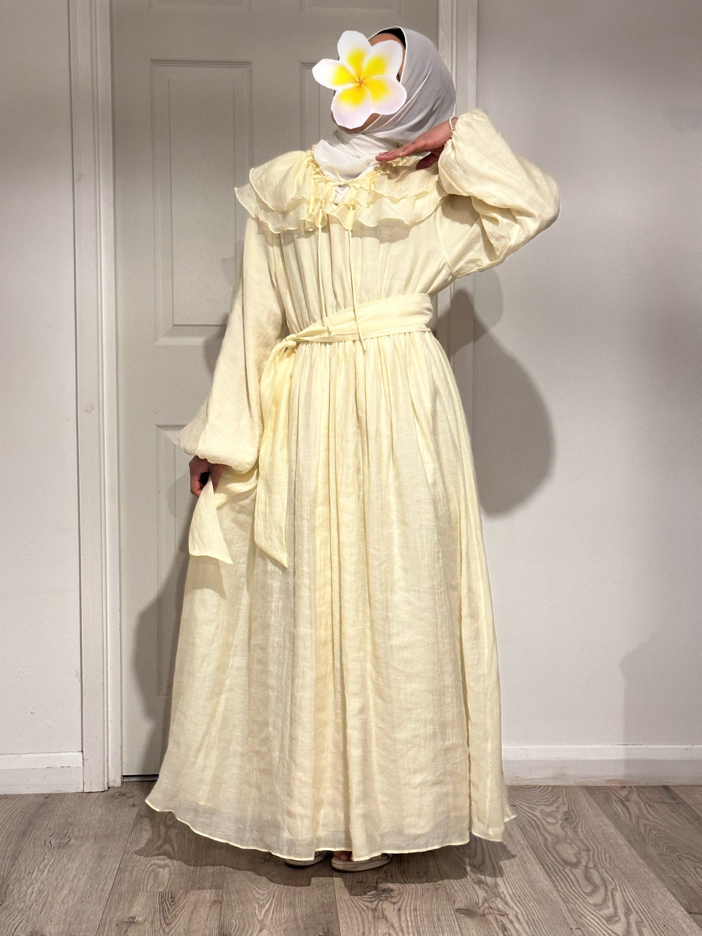 Ruffle Collar Dress