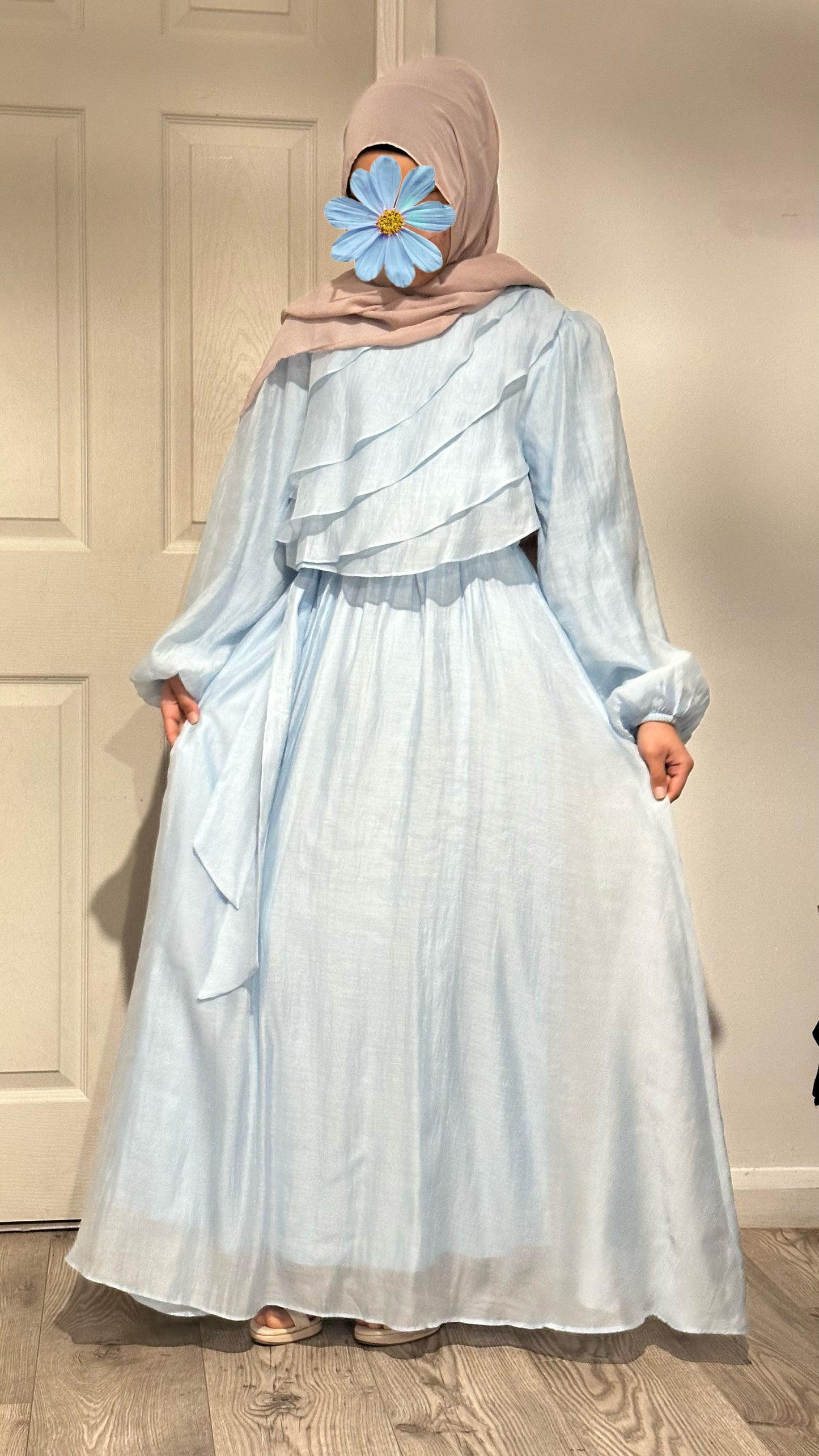 Ruffle Top Dress