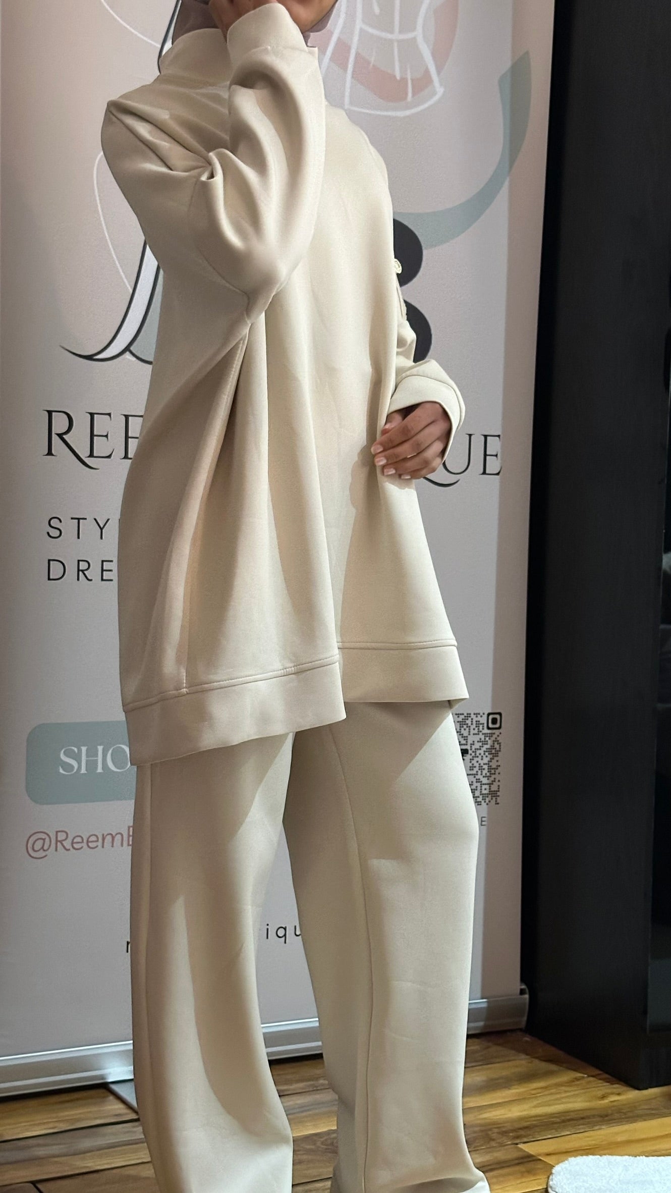 Butter Soft Shoulder Button Co-ord Set