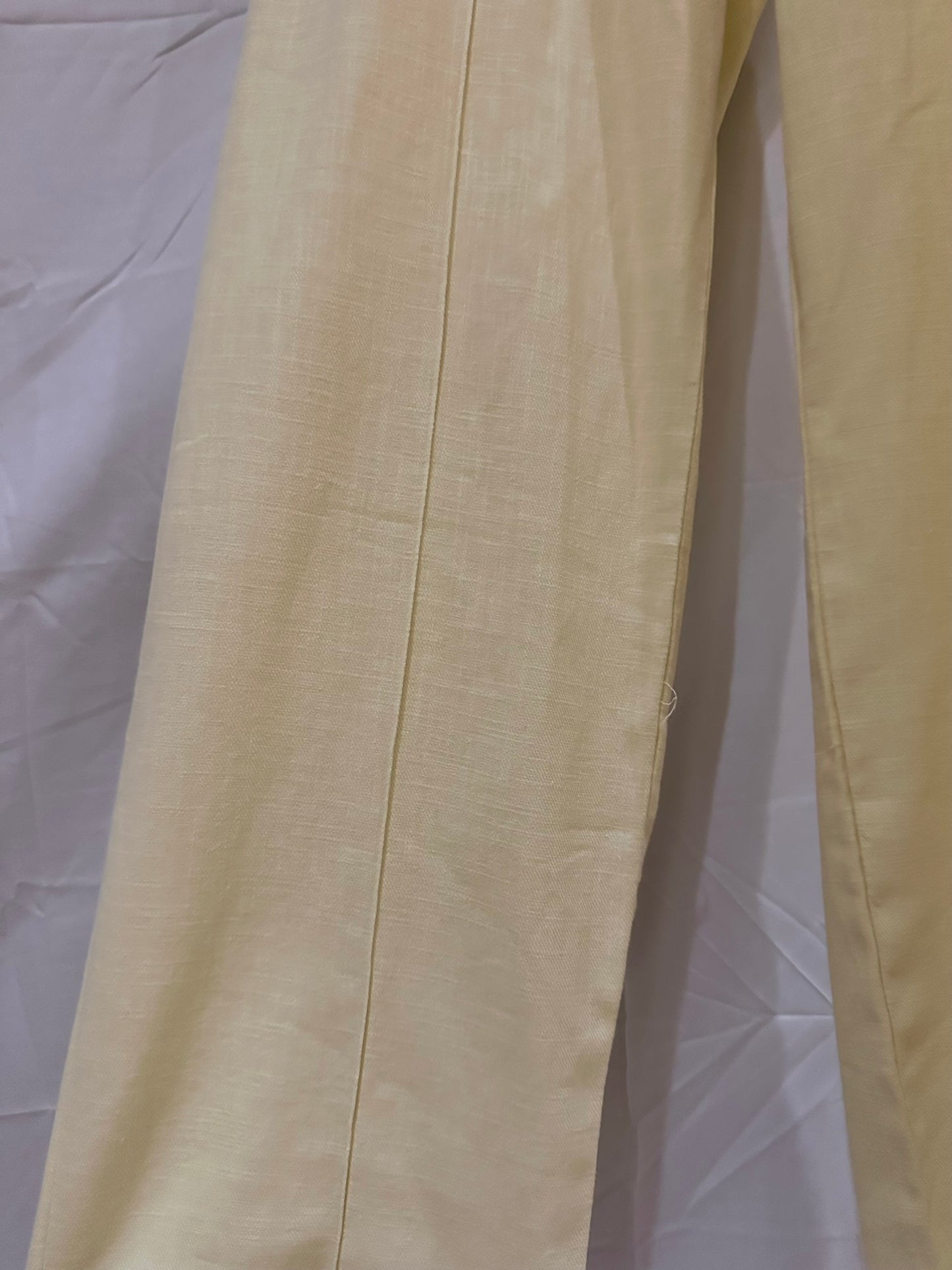 Yellow Linen Bow Co-ord Set
