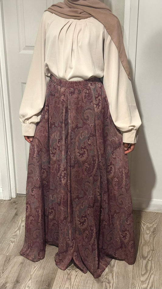 Kashmir Skirt Set
