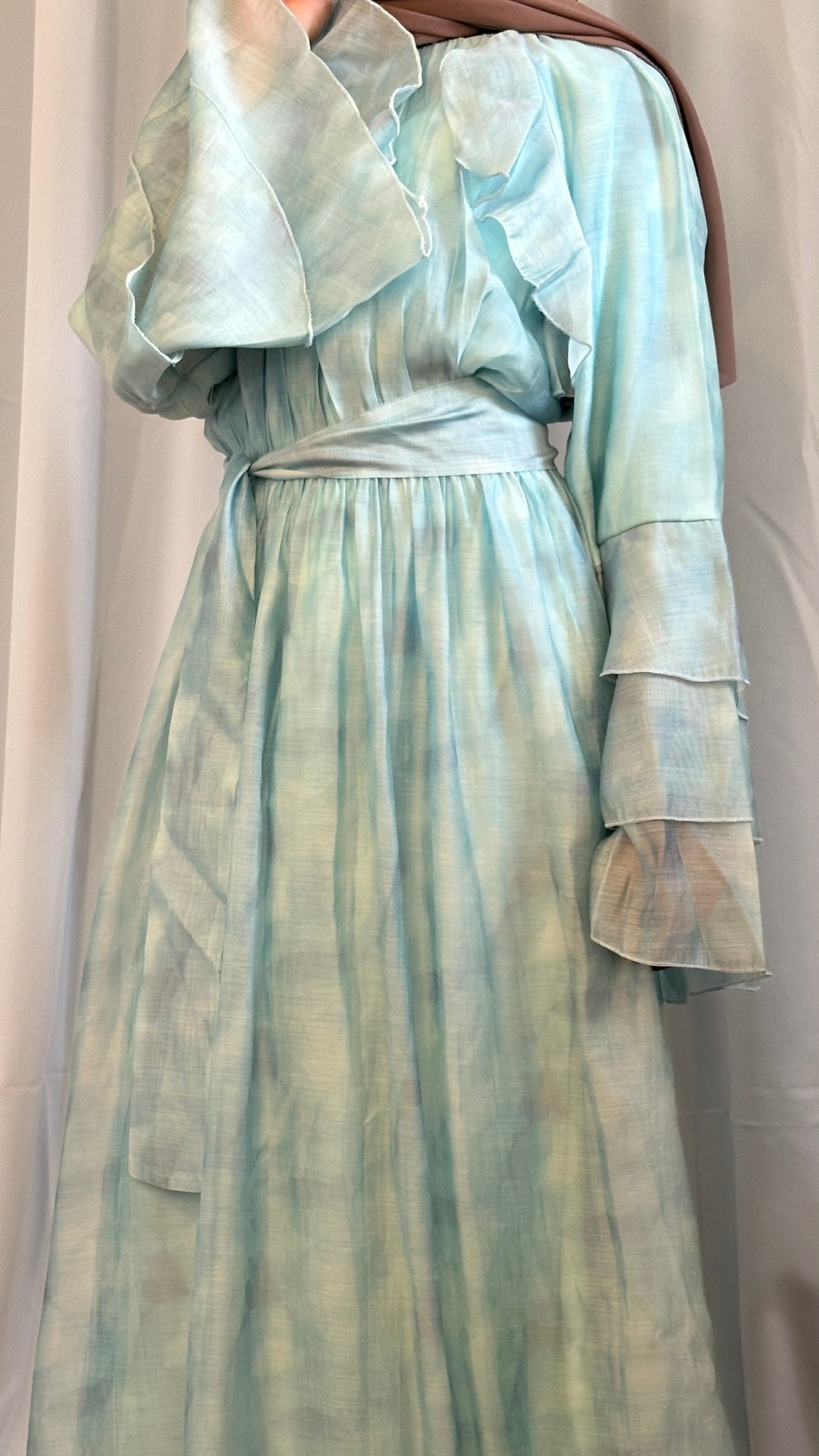 Spanish Sleeve Maxi Dress
