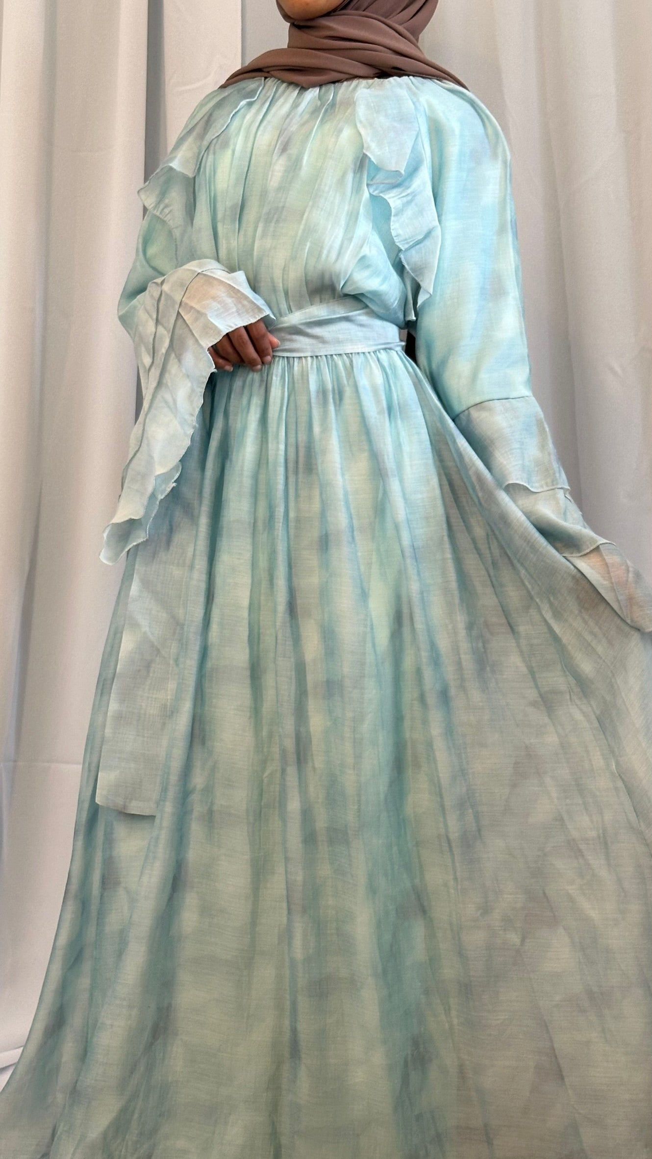 Spanish Sleeve Maxi Dress