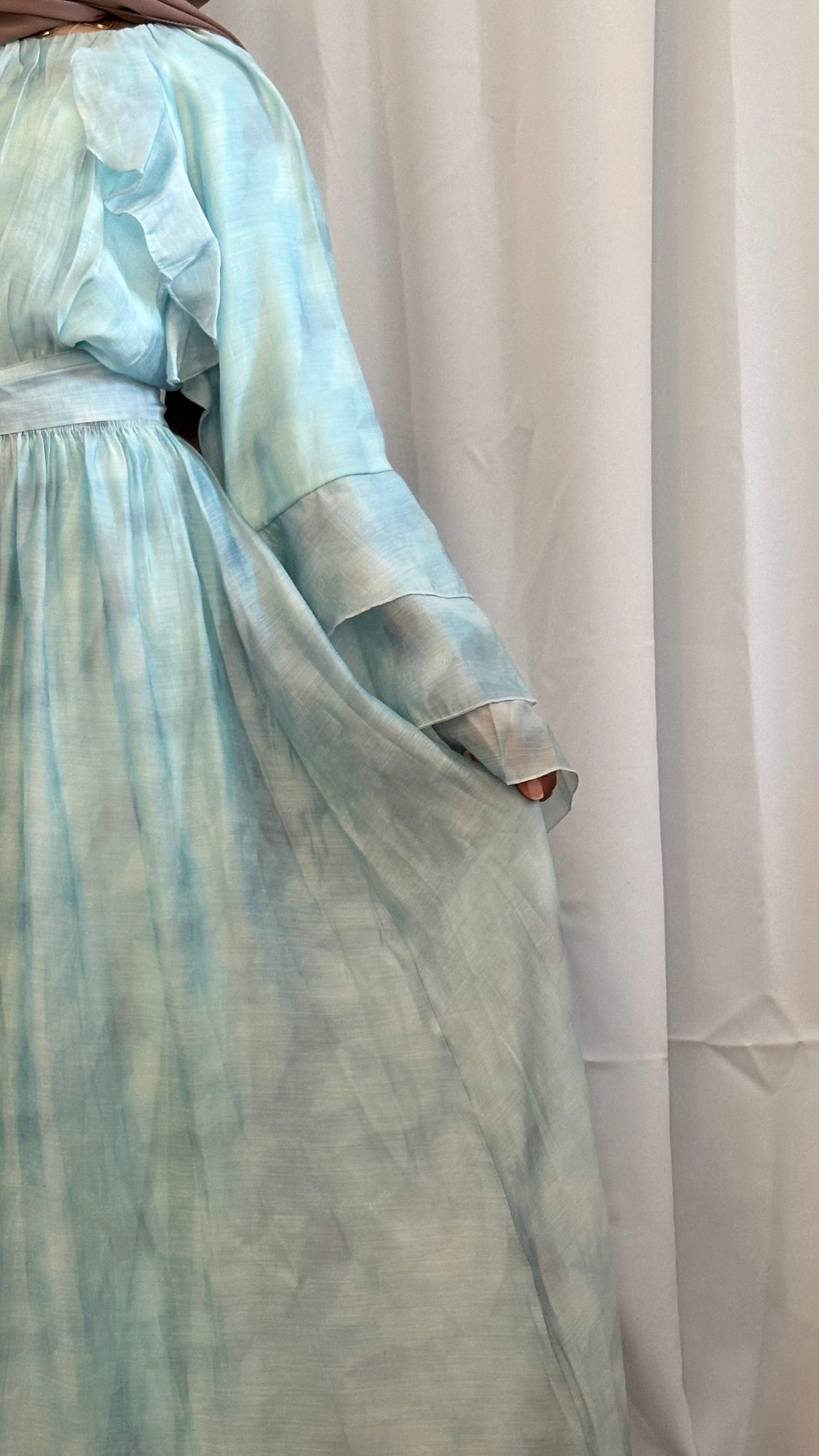Spanish Sleeve Maxi Dress