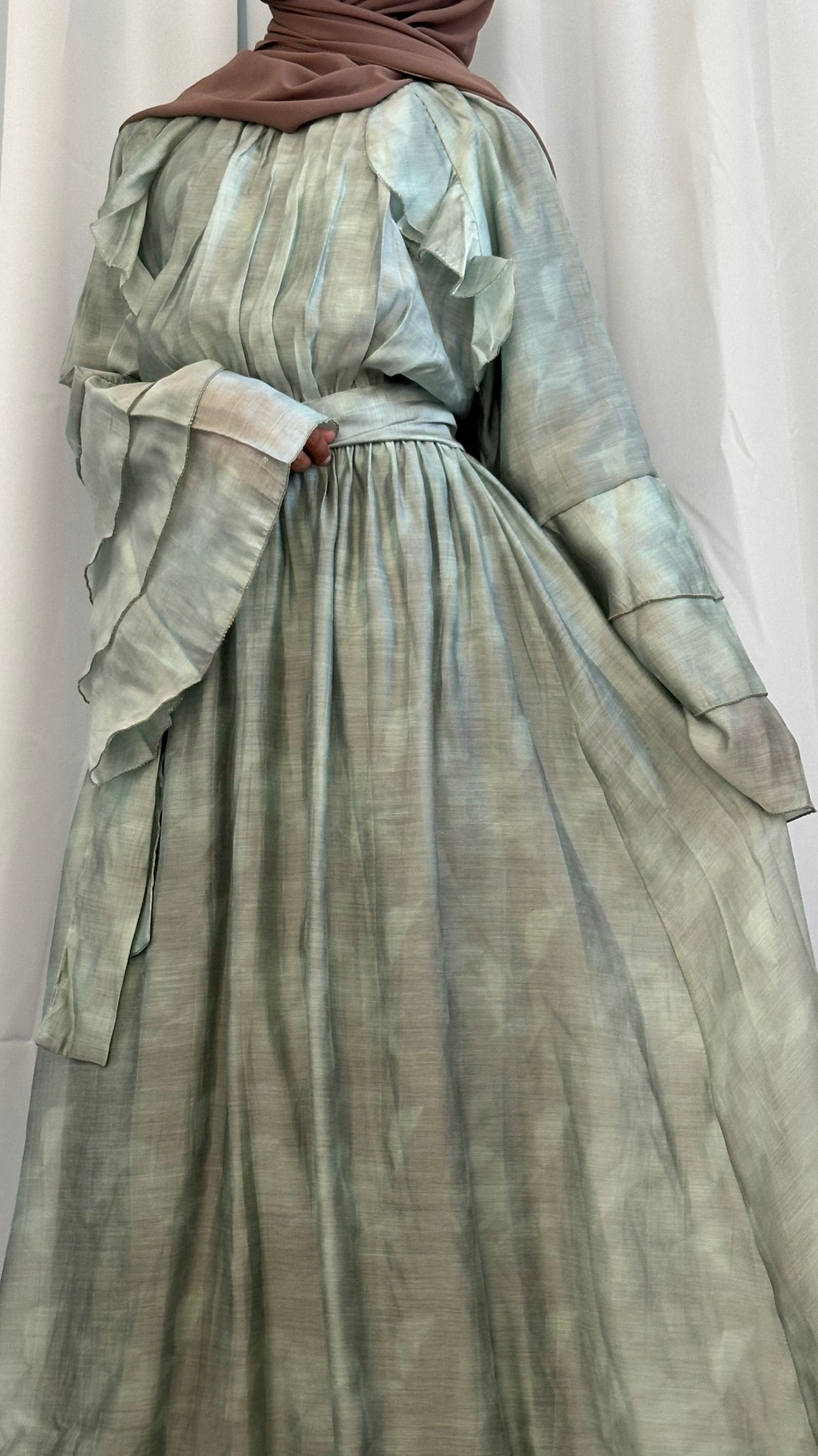 Spanish Sleeve Maxi Dress
