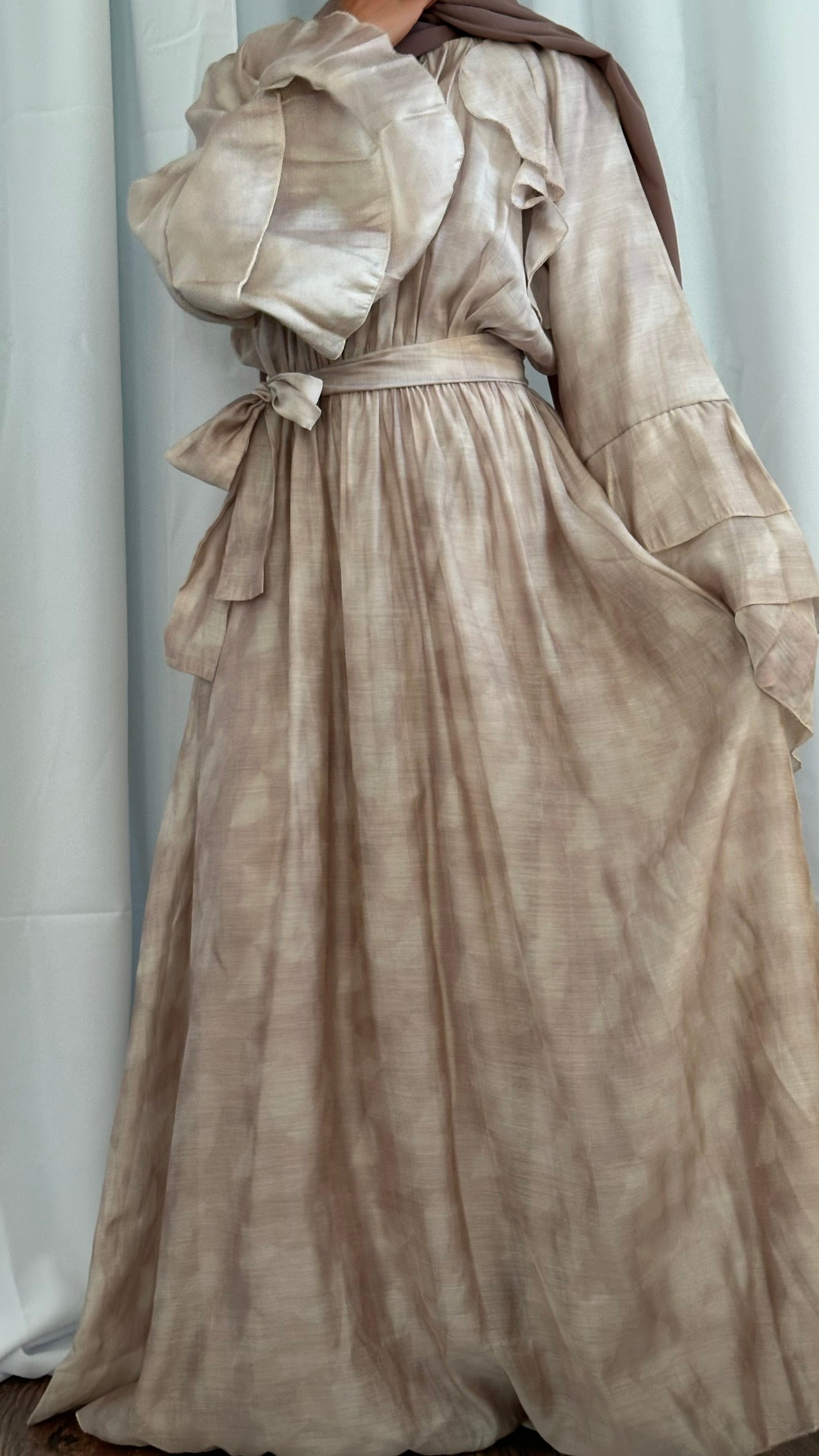 Spanish Sleeve Maxi Dress