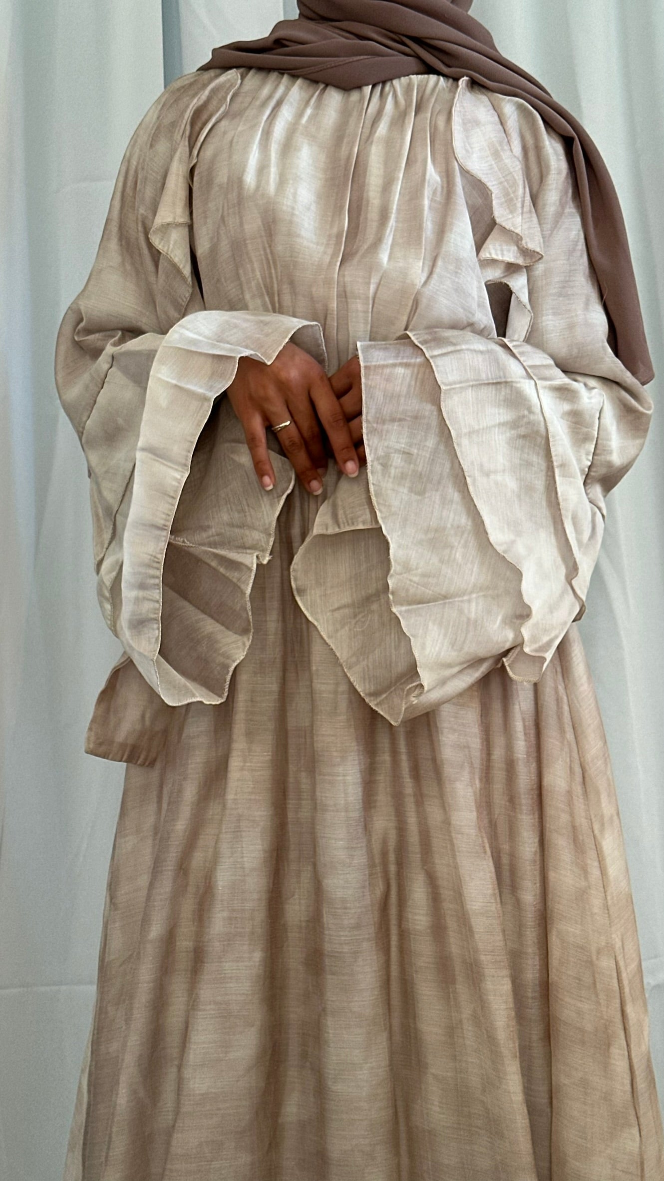Spanish Sleeve Maxi Dress