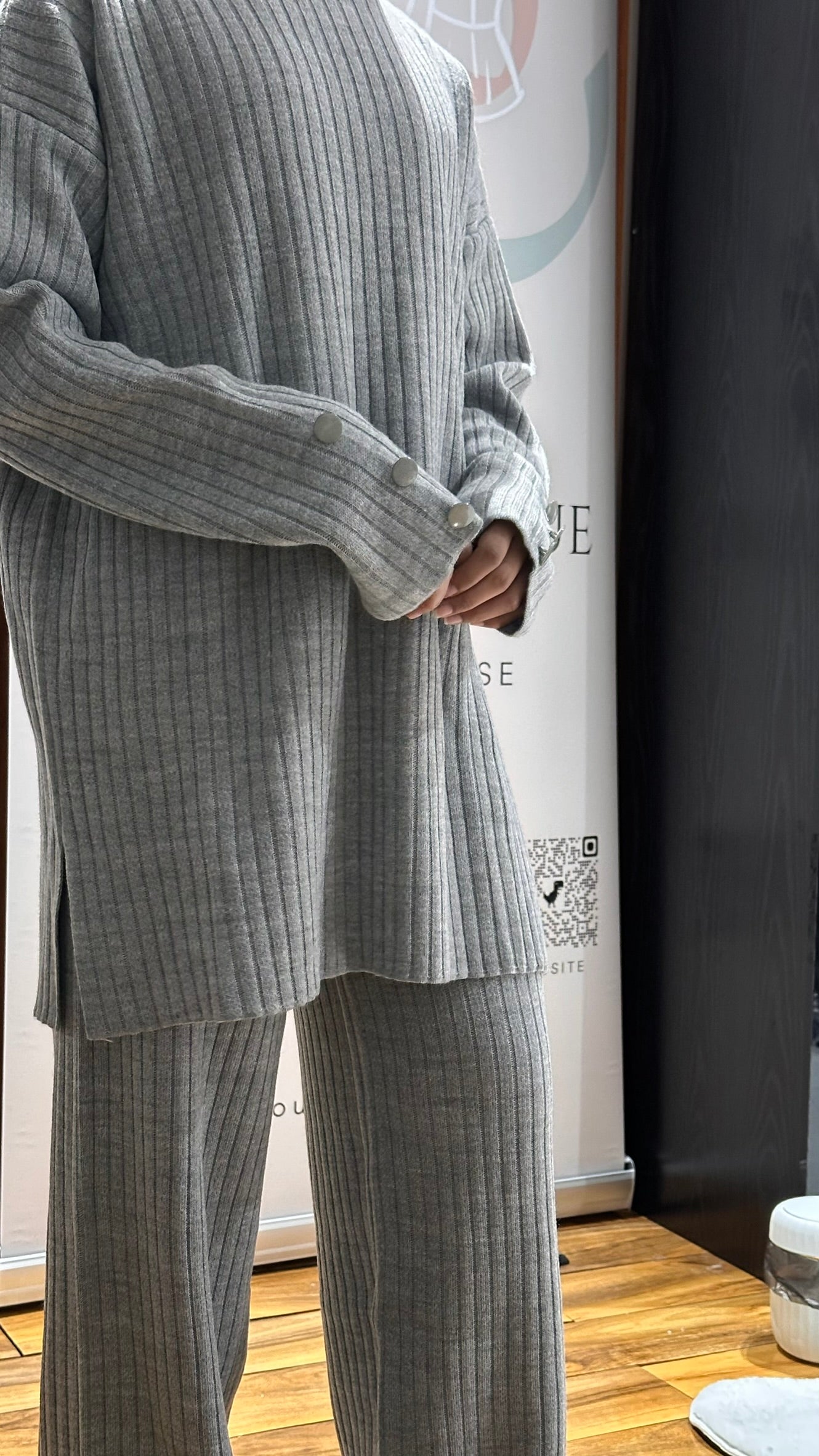 Rib Knitted Co-ord Set