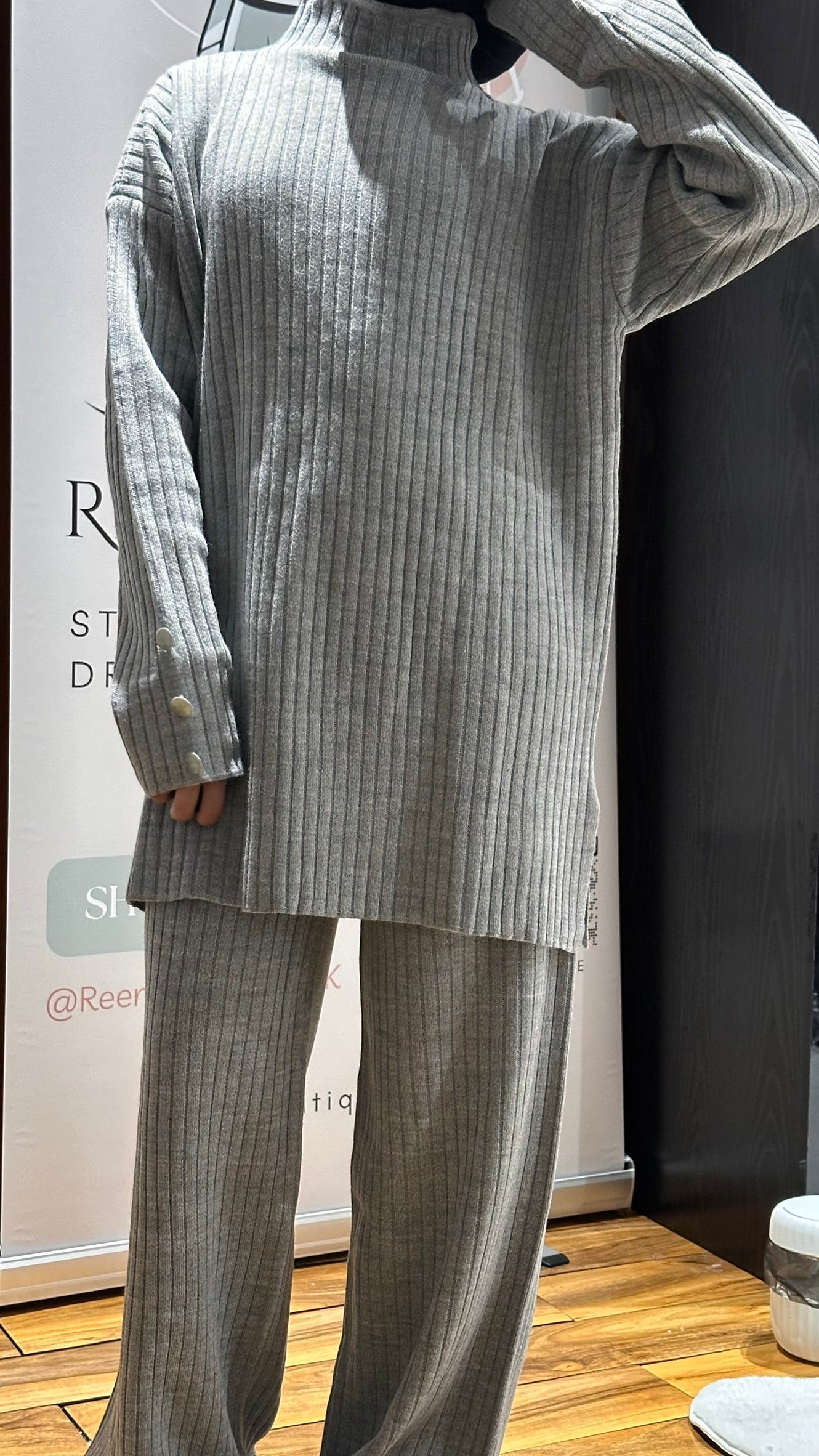 Rib Knitted Co-ord Set