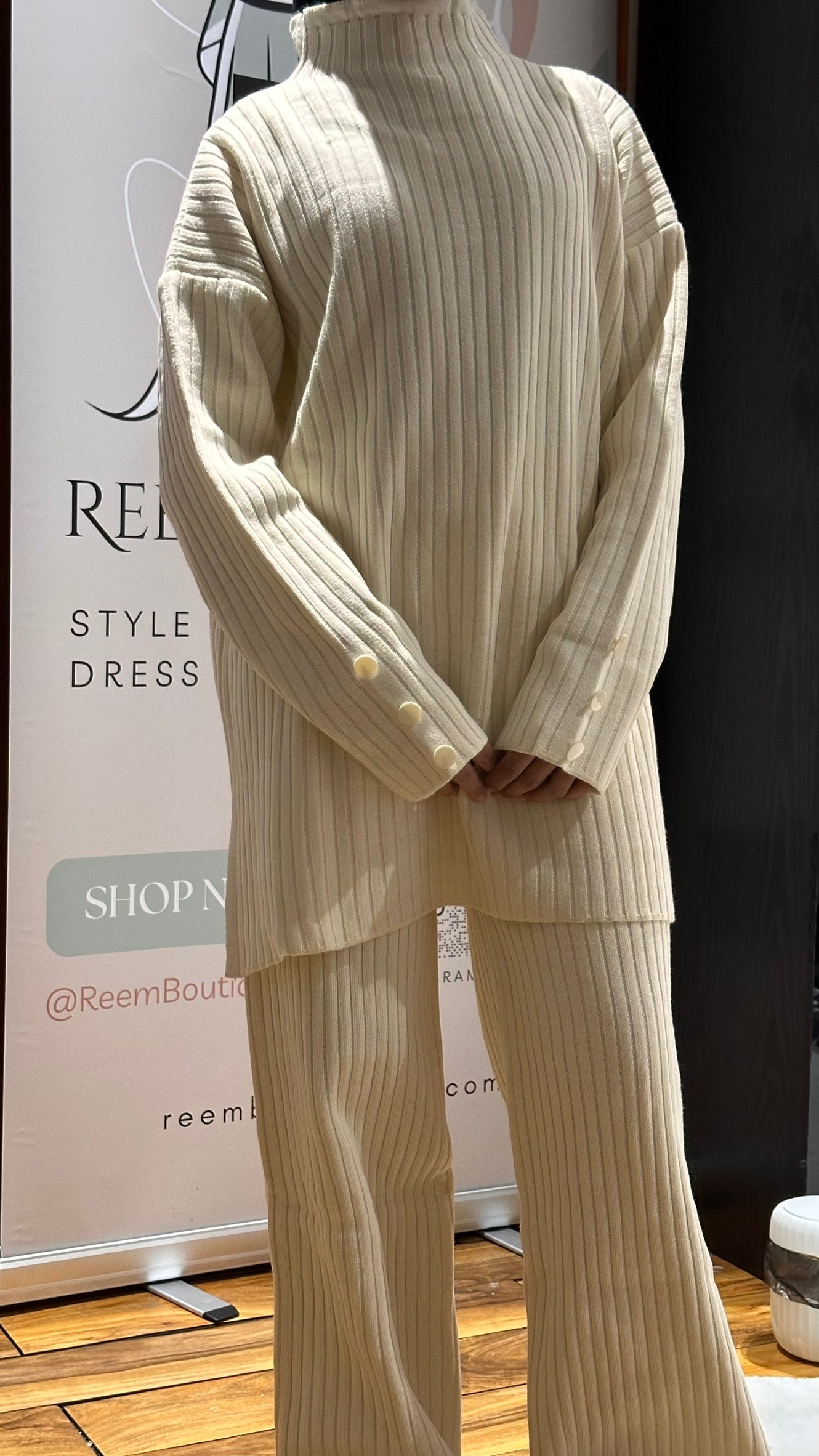 Rib Knitted Co-ord Set