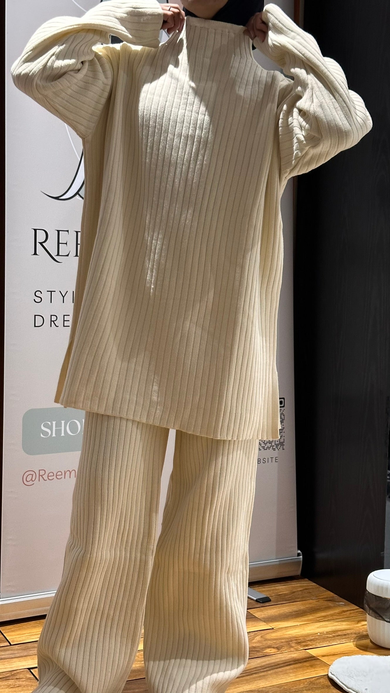 Rib Knitted Co-ord Set