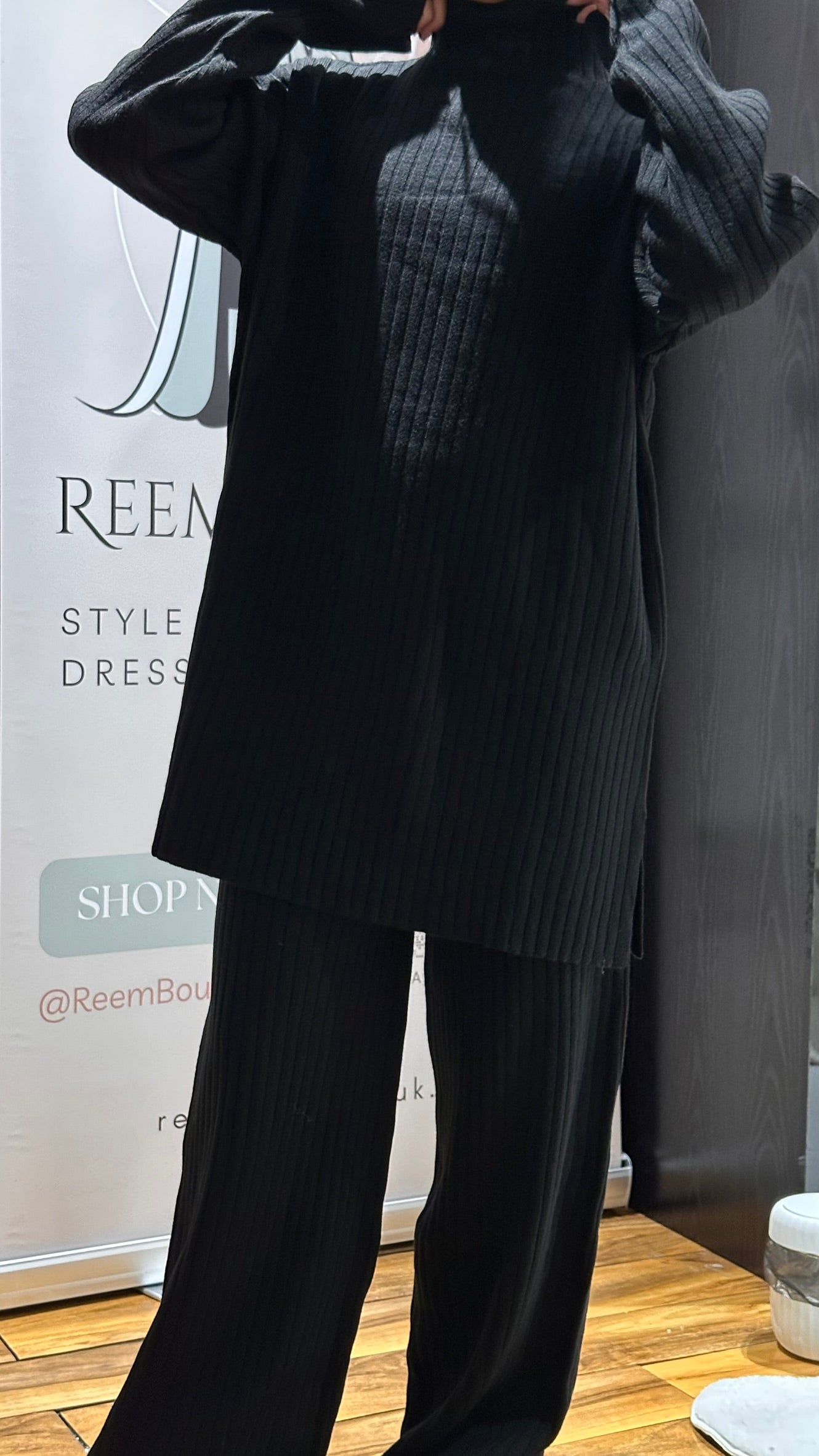 Rib Knitted Co-ord Set