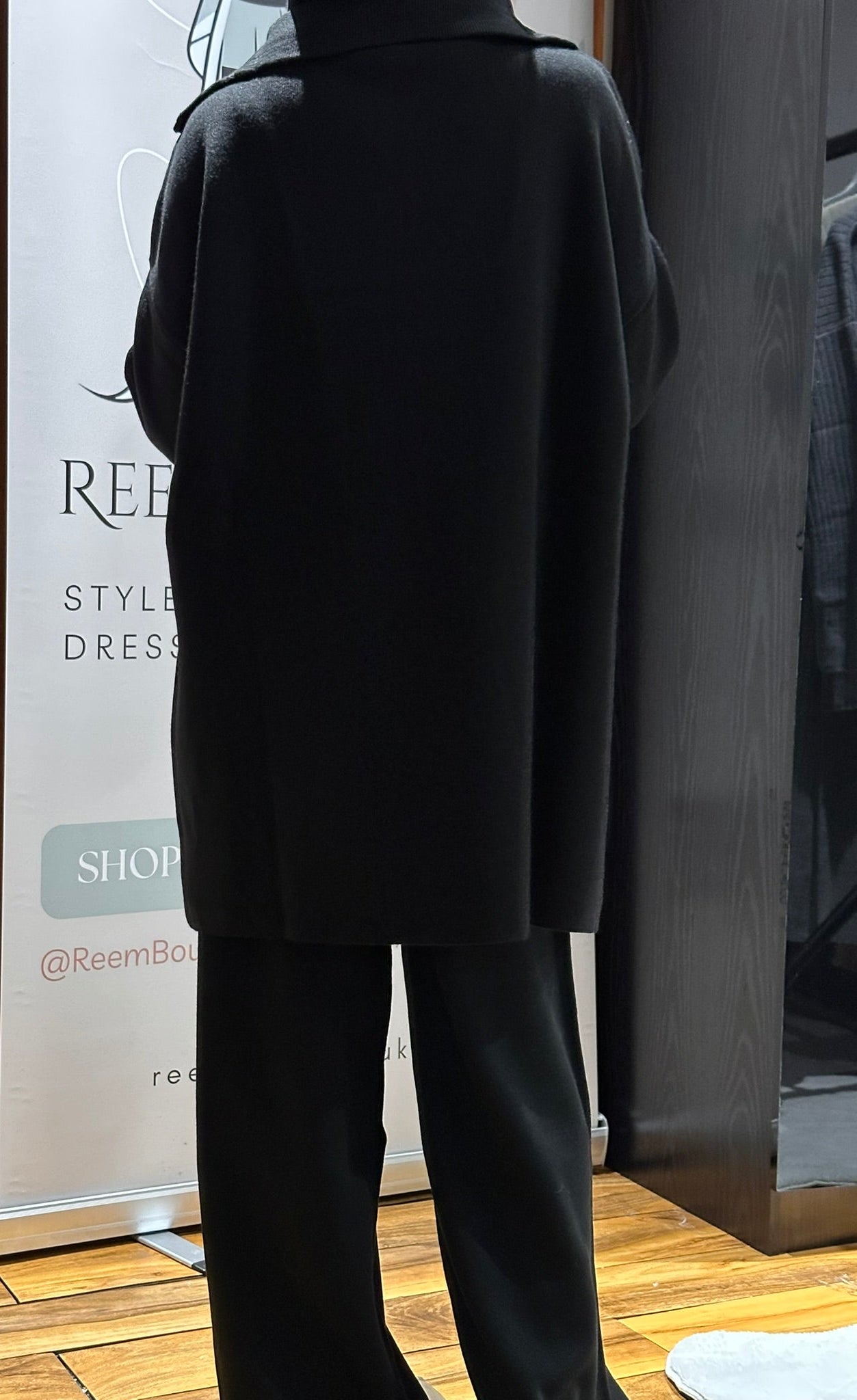 Quarter Zip Knitted Co-ord Set