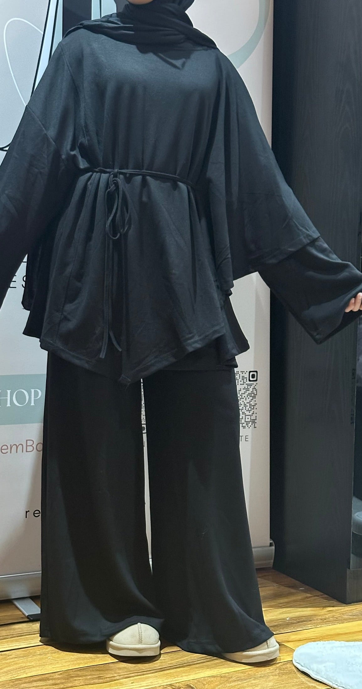 Poncho Soft Cotton Co-ord Set