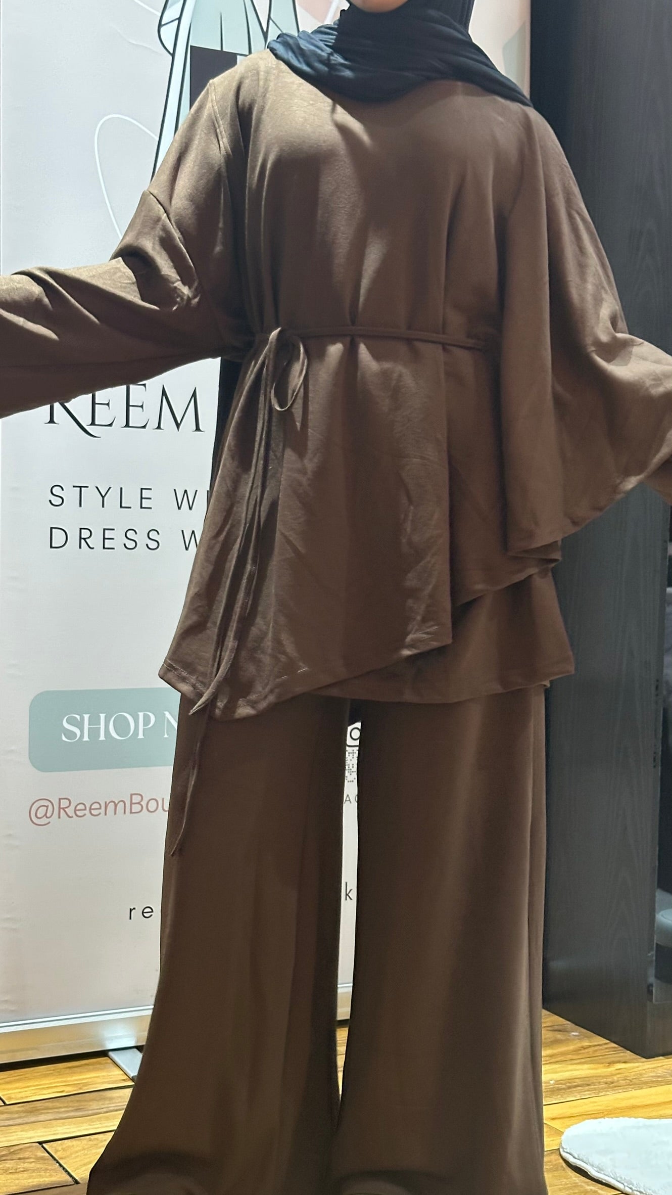 Poncho Soft Cotton Co-ord Set