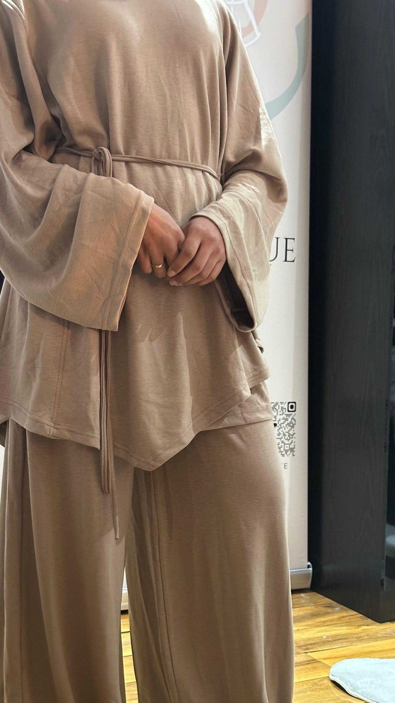 Poncho Soft Cotton Co-ord Set