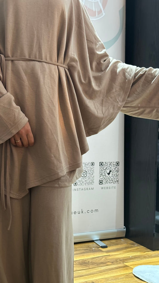 Poncho Soft Cotton Co-ord Set