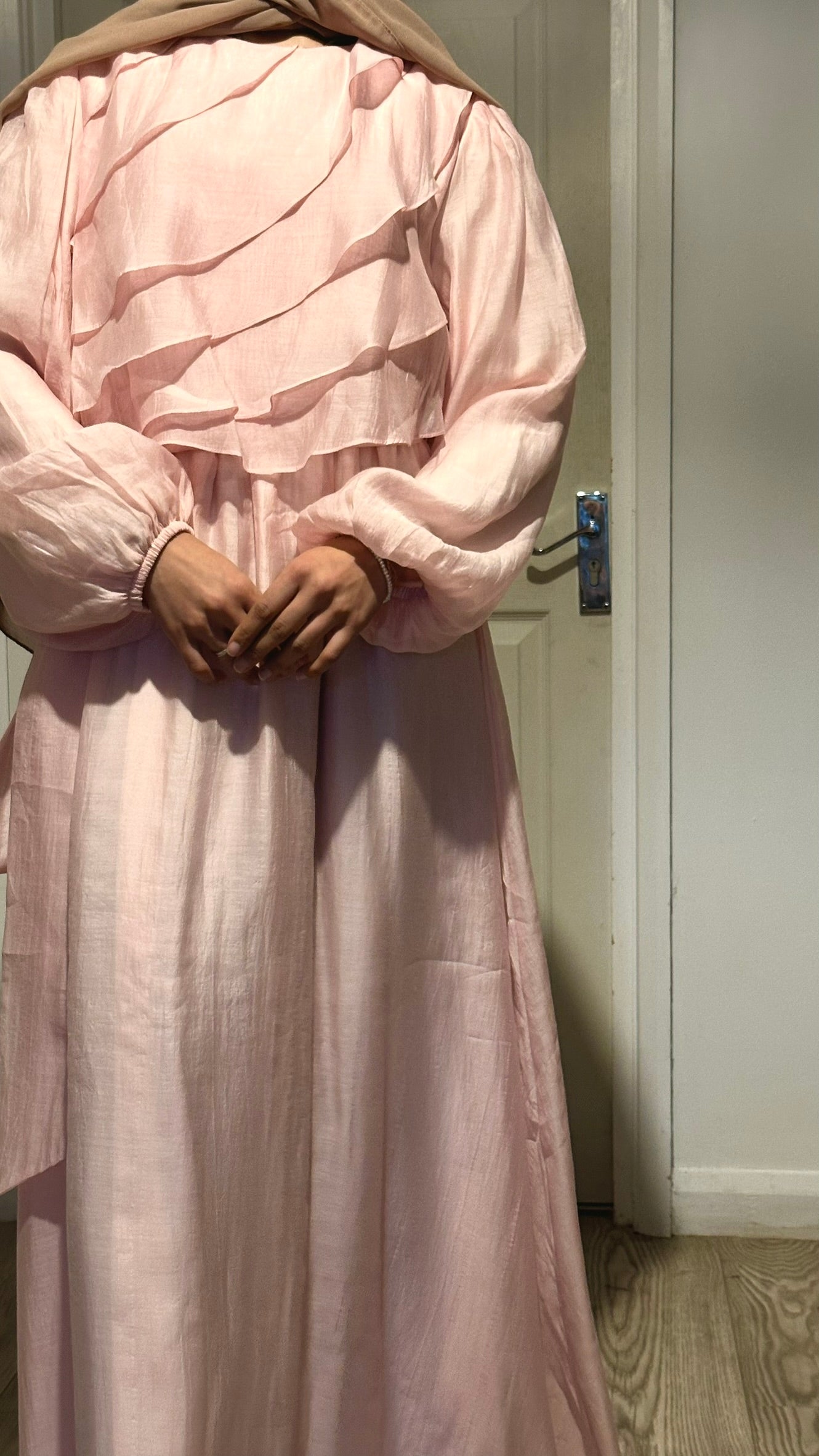 Ruffle Top Dress