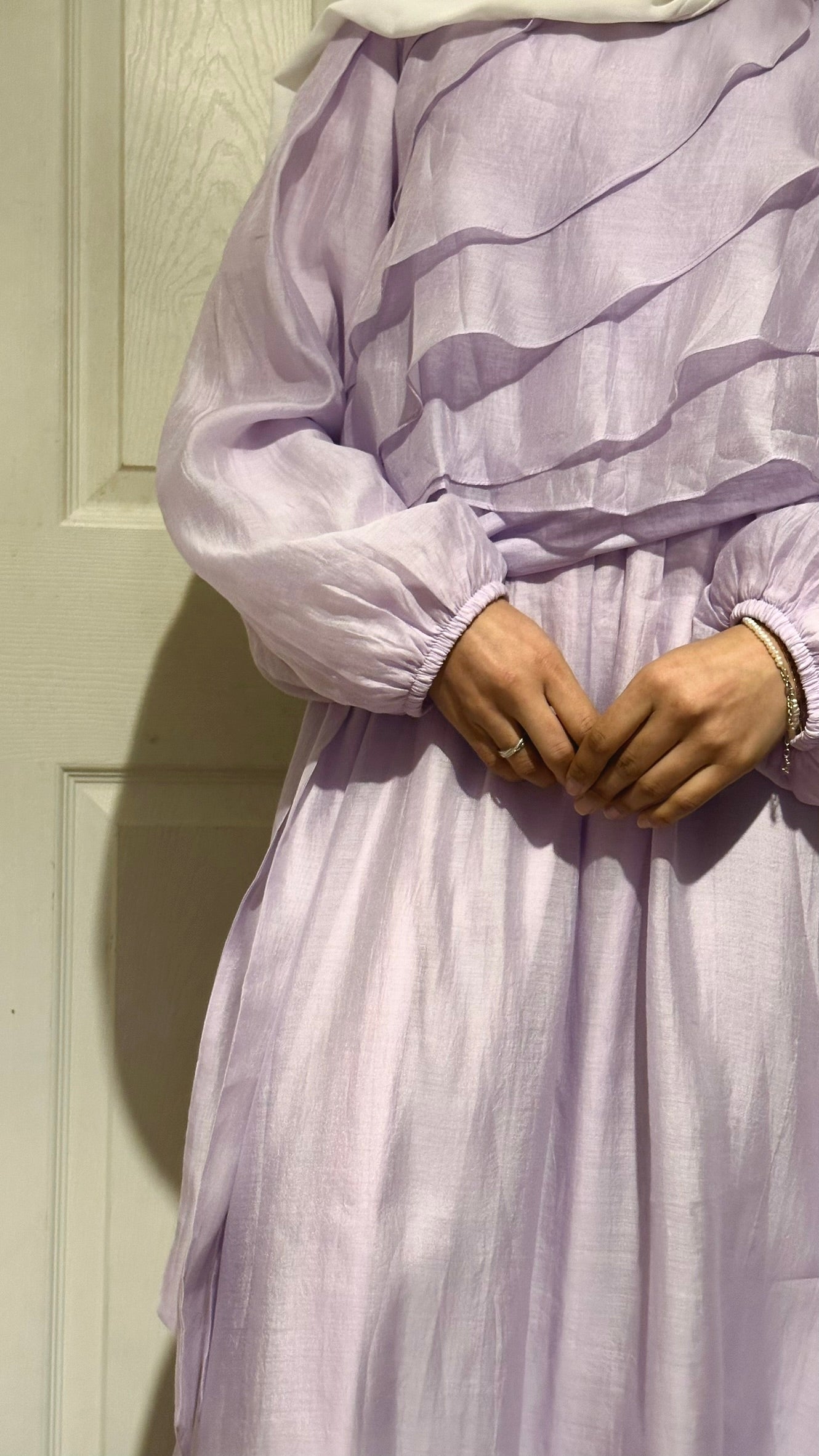 Ruffle Top Dress