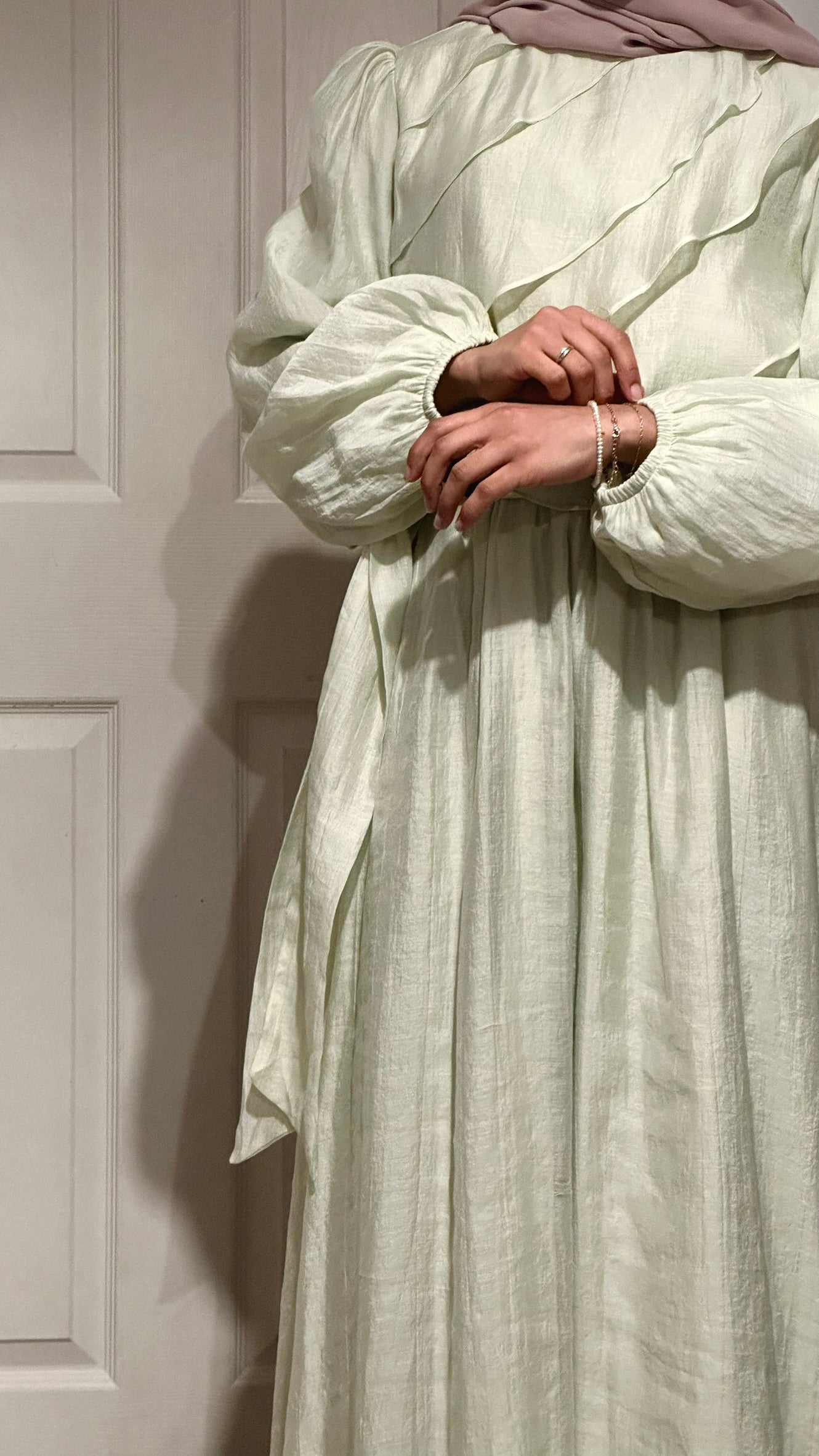 Ruffle Top Dress