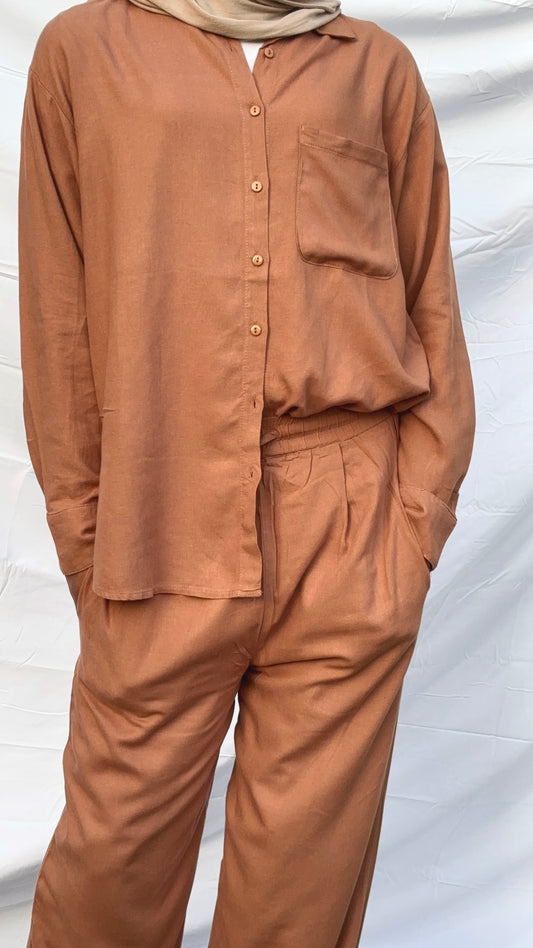 Linen Co-ord Set